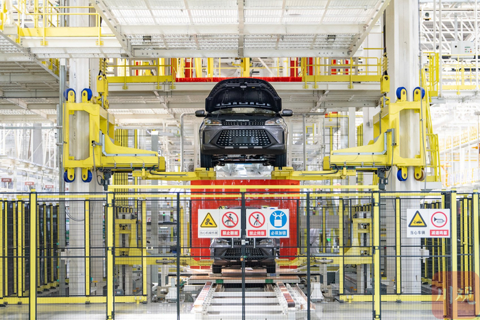 位于宜宾三江新区的凯翼汽车生产基地。 赵明 摄