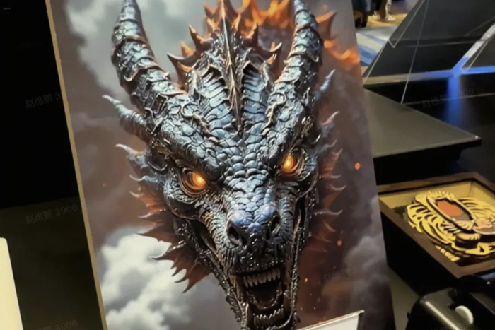 eufyMake E1 首批用户展示的浮雕打印效果｜图片来源：网络