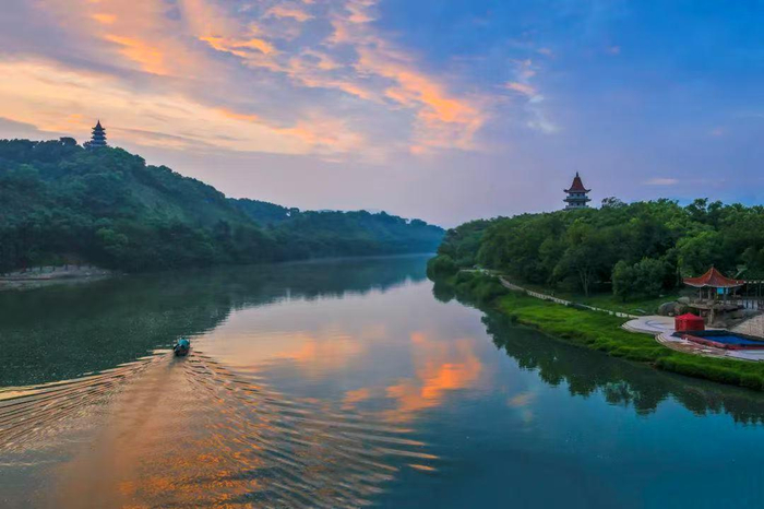 图为九龙江。图源：福建河湖长制