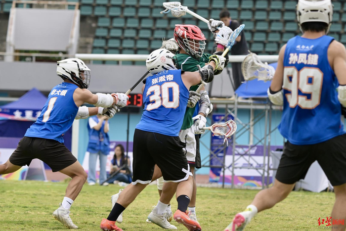 ▲2025全国棍网球锦标赛在都江堰举行