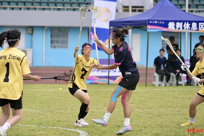 ▲2025全国棍网球锦标赛在都江堰举行
