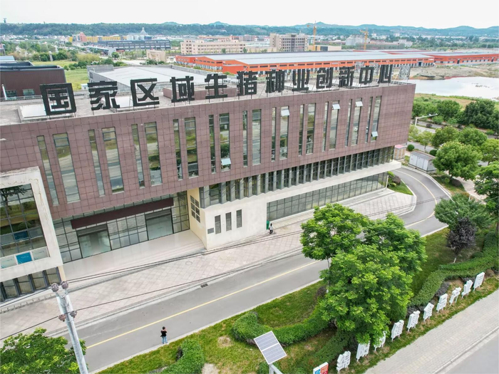 　　位于三台县的国家区域生猪种业创新中心。（三台县农业农村局供图）