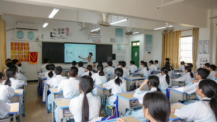 图为庞素心老师为同学们讲授中华香学历史脉络课程