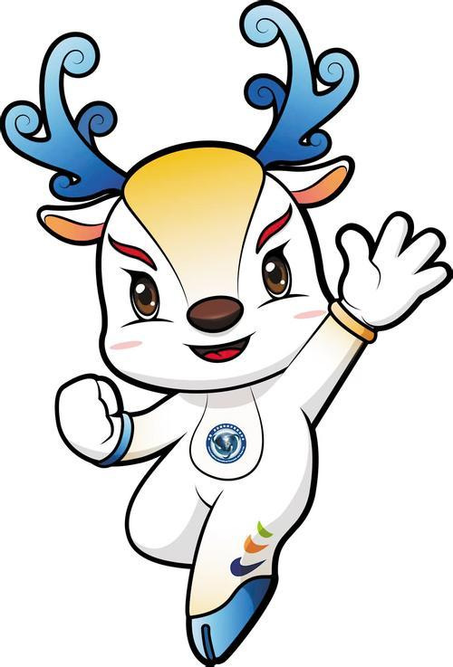     图为廊坊经洽会吉祥物“路路”。