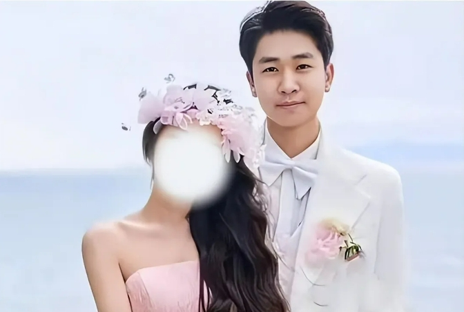 马彬的婚纱照