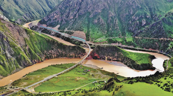 三江源澜沧江流域。陆广涛 摄