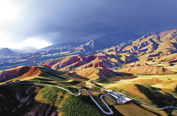 门源卓尔山风景区。陆广涛 摄