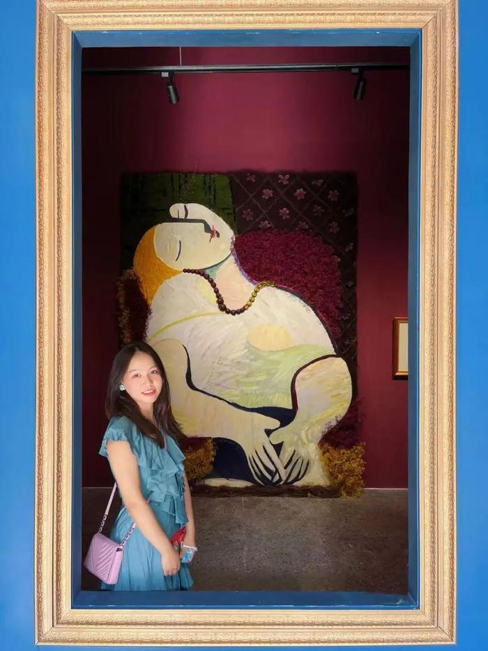观看毕加索画展