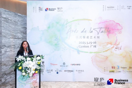 图说:法国驻广州总领事馆Fanny LOUVEL 卢繁妮女士