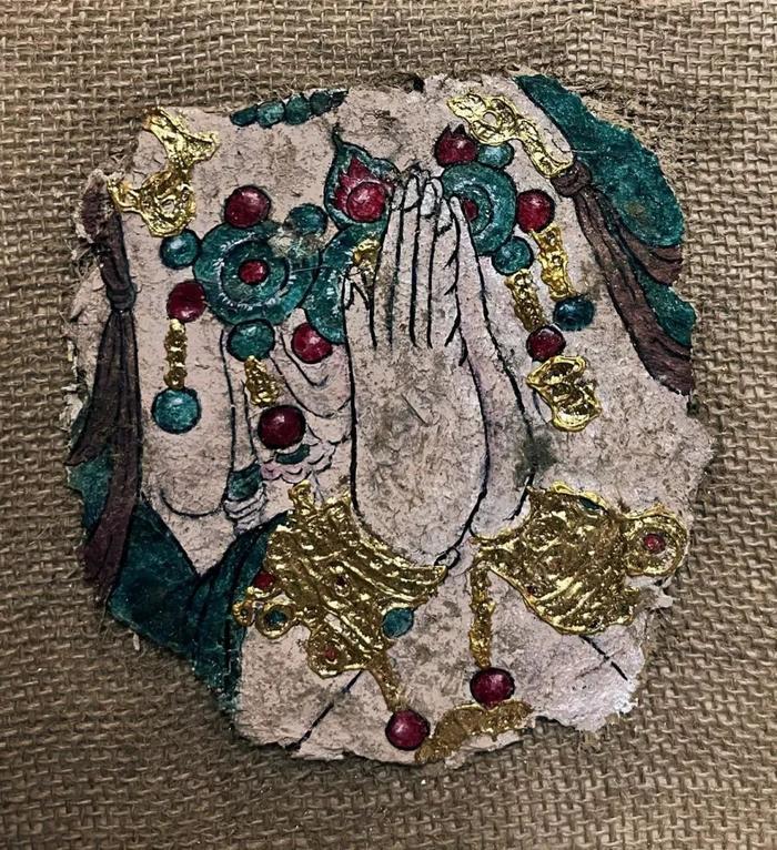 临摹法海寺壁画作品