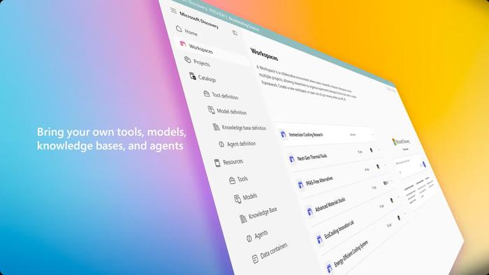 ▲Microsoft Discovery,图源:微软Build