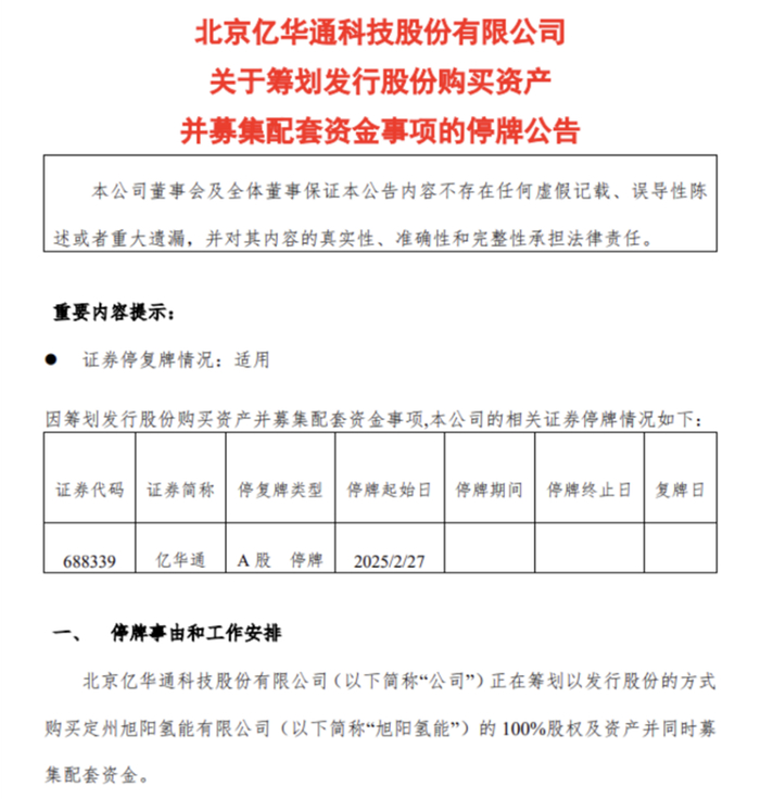 图源：亿华通停牌公告