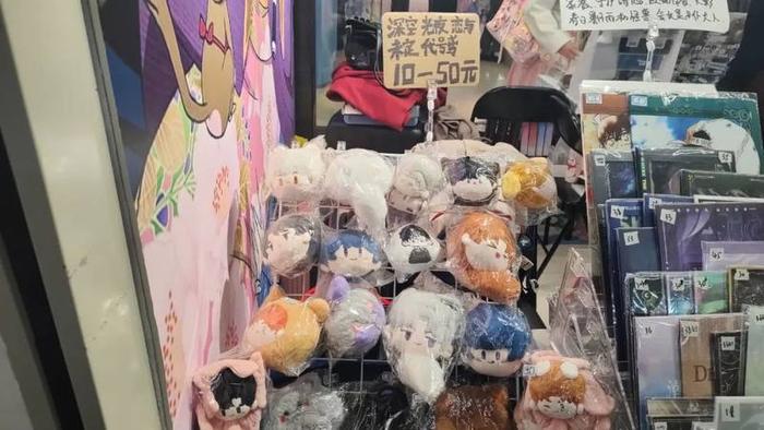 *谷子市集摊位(惊蛰研究所摄)