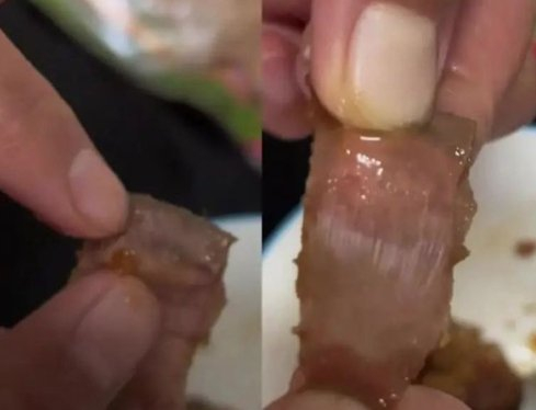 　　消费者发布视频截图