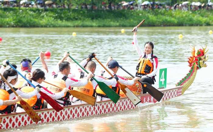 “龙舟经济”带热本地文旅消费（供图：广州海珠区林业和湿地管理局）