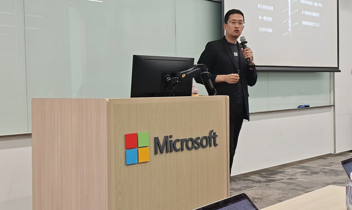 ▲微软大中华区首席运营官陶然