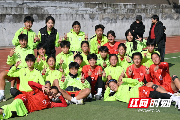 湖南女足提前一轮小组出线，获得本届全运会正赛参赛资格。