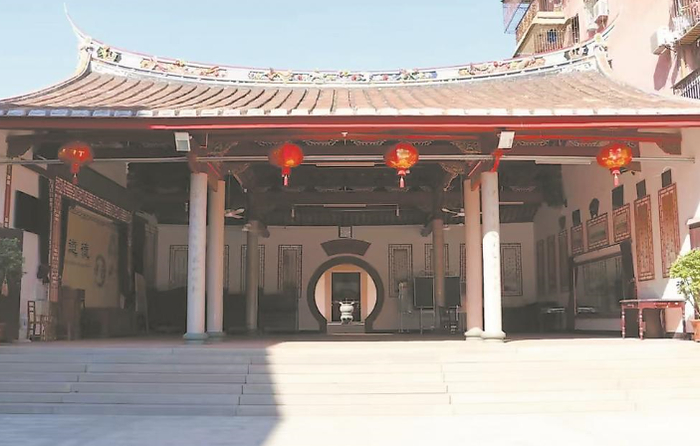 舫山书院一角 钟剑尧 摄