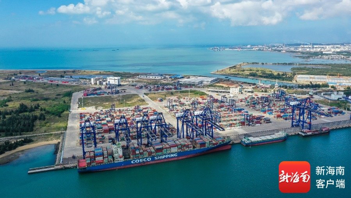 EF账户成为企业全球化布局重要工具，不断赋能自贸港实体经济发展,推动实现高水平贸易投资自由化便利化。记者 李昊 摄