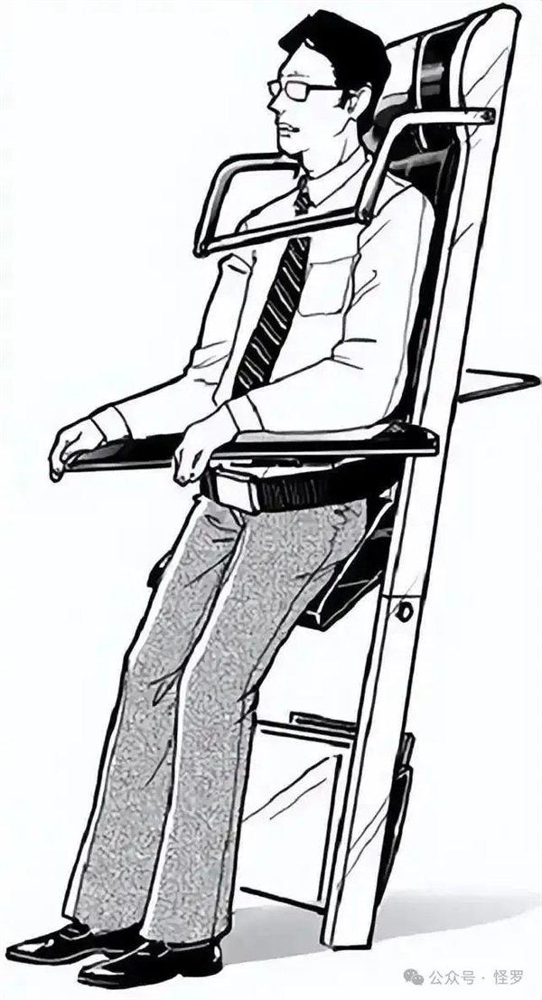 △ 早期的站立座椅概念图