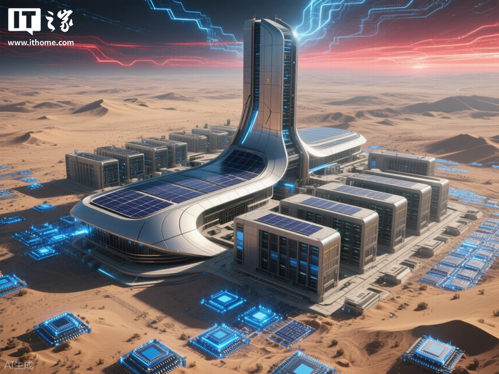 AI 渲染未来数据中心
