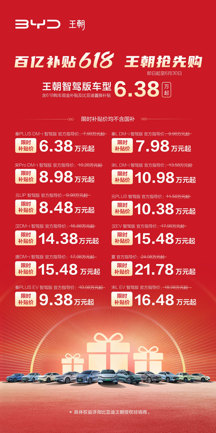 图片来源：比亚迪王朝小程序