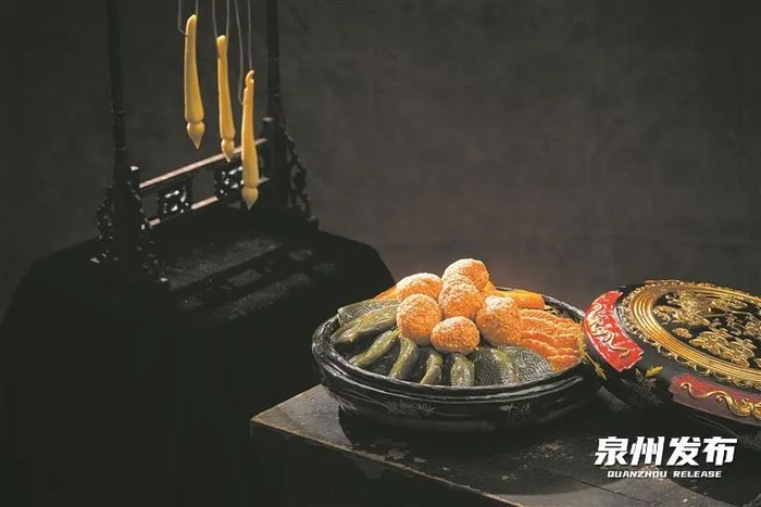 桃源四喜（榜舍龟、鼠曲龟、麻粩、香饼）