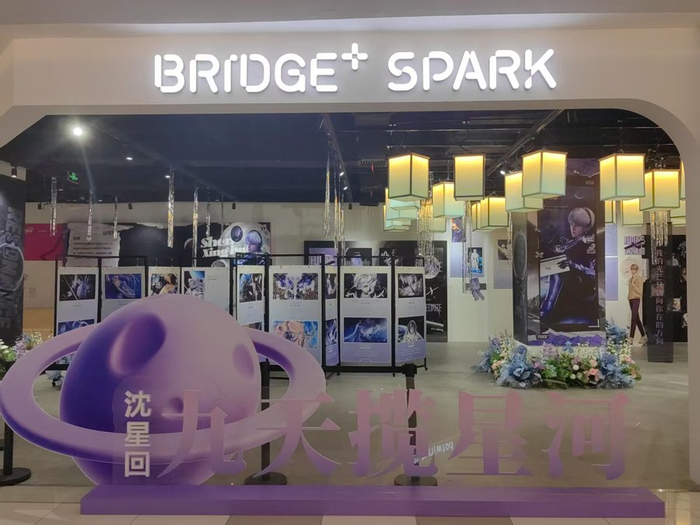 “九天揽星河”画展 钟菡 摄