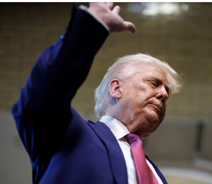 ▲美国总统特朗普