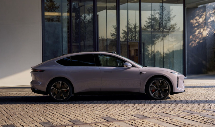 蔚来ET5外观。图片来源：蔚来汽车