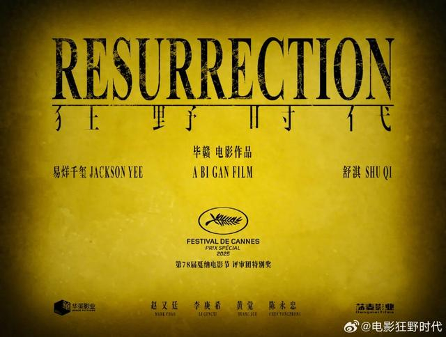 电影《狂野时代》获奖海报