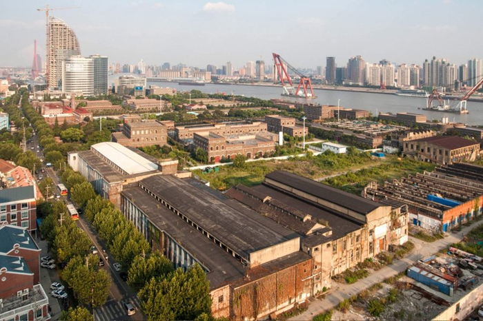 杨树浦水厂图。