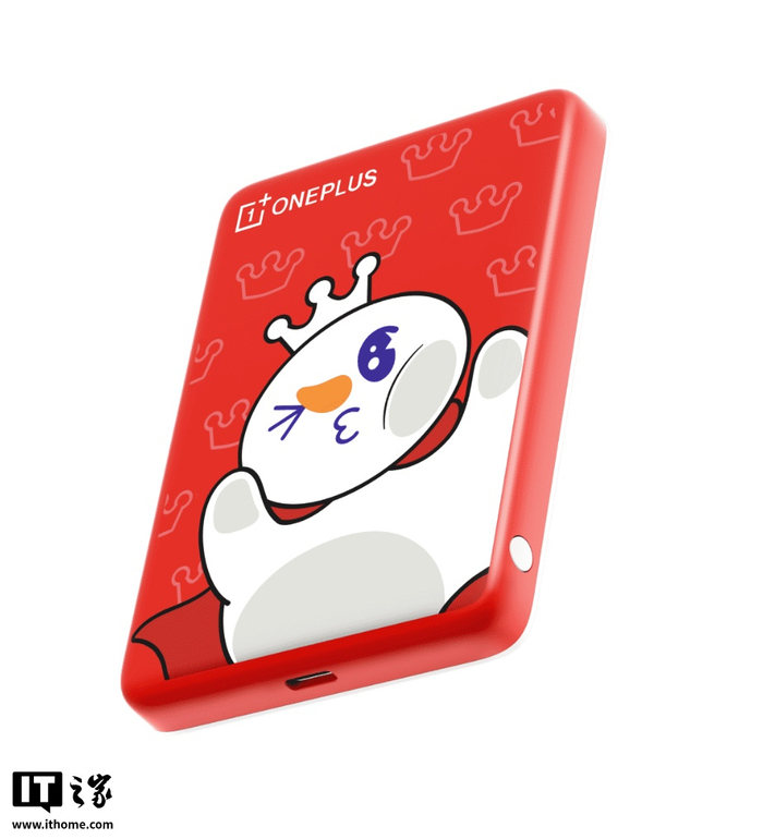 ▲ 一加磁吸能量卡 Air 雪王版