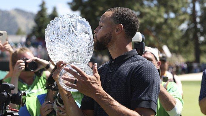 卫冕冠军来啦🏆！库里今年夏天将参加塔霍湖名人高尔夫锦标赛