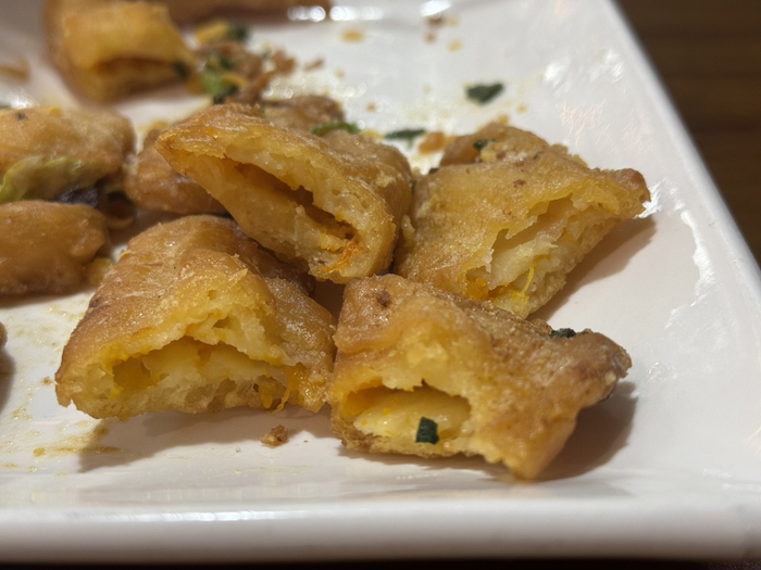 王女士点的“咸蛋黄南瓜”。（受访者供图）