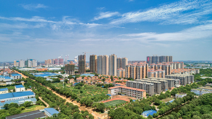 鄂州葛店开发区。图源：鄂州市融媒体中心