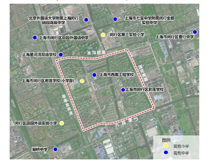 闵行颛桥地块。图片来源：闵行规划