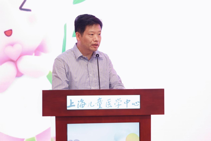 ▲上海银行党委副书记牛韧讲话