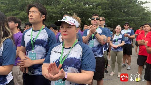 在锡外籍人士组队参赛。宗晓东 摄