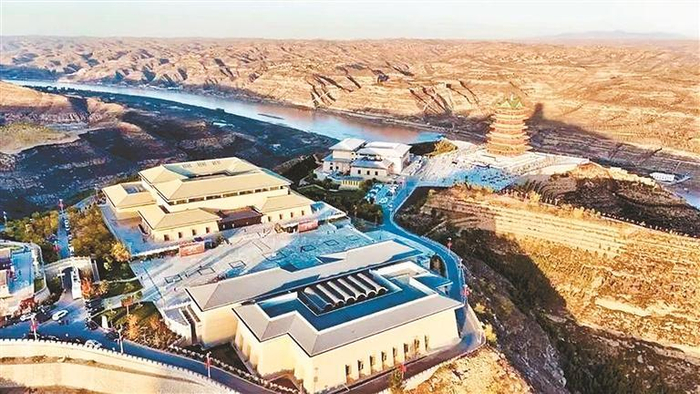 鸟瞰黄河文化博物馆