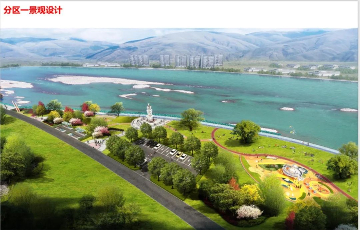 图为南岸体育公园项目效果图。