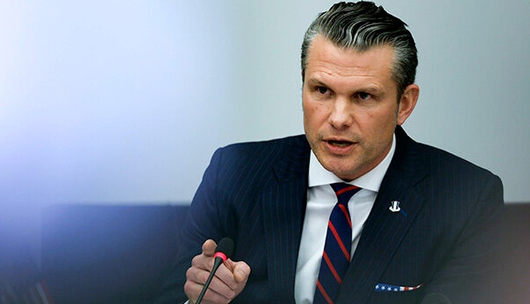 △美国国防部长赫格塞思（资料图）