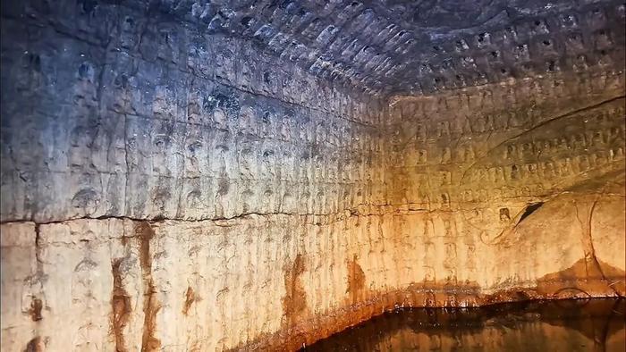 水库下惊现神秘石窟 露出上千石佛全诡异断头_https://www.izongheng.net_快讯_第1张