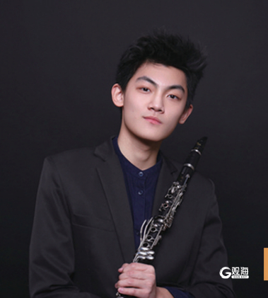 单簧管演奏家倪郅炜。