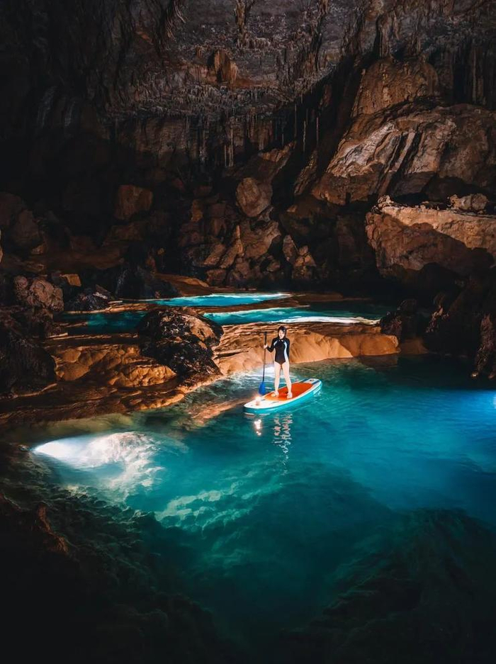 马蜂窝和贵州合作的溶洞探险项目。图片来源：受访者提供