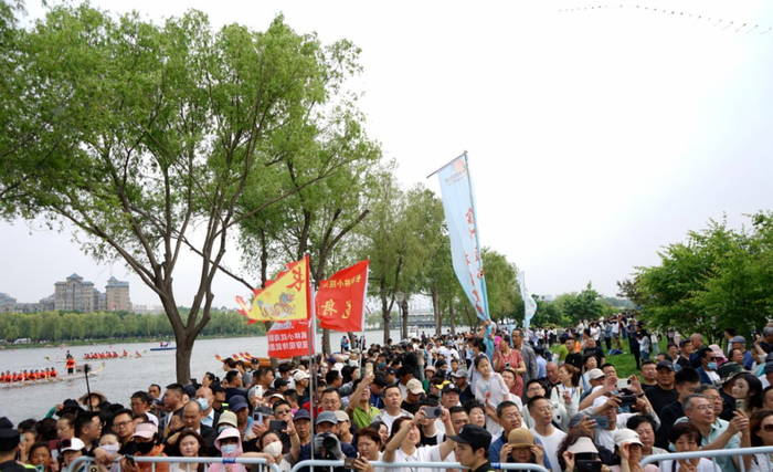 2025年长春市龙舟公开赛（央广网发  吉林省文化和旅游厅供图）