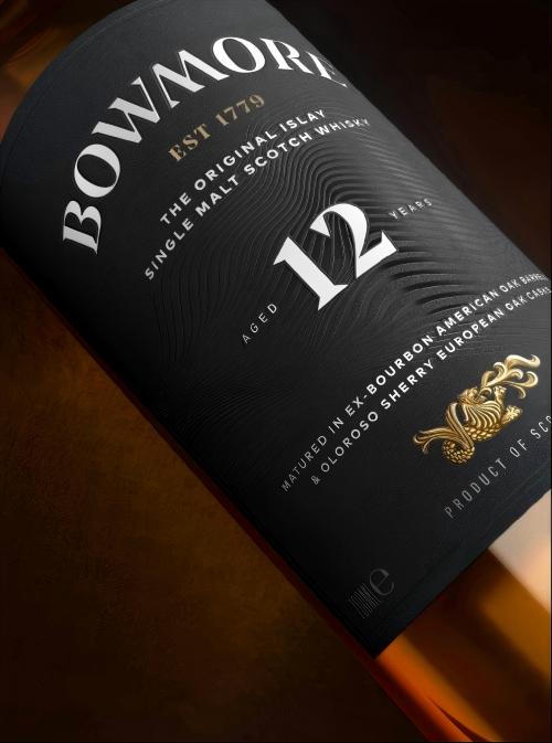 BOWMORE波摩经典系列12年酒标