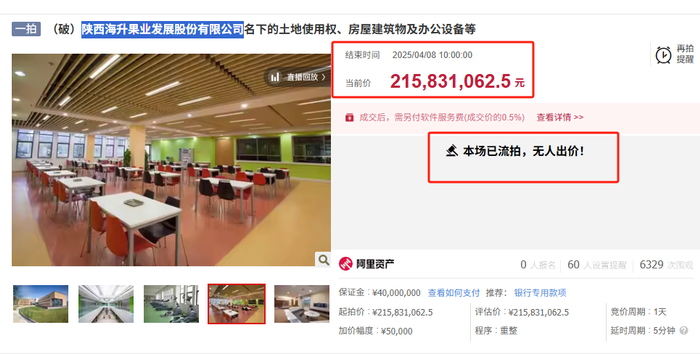 来源：阿里资产拍卖平台