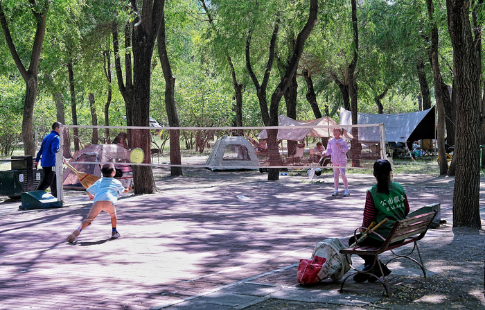 孩子们愉快玩耍