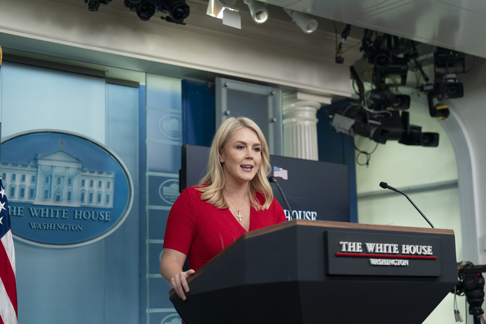 △美国白宫新闻秘书（资料图）